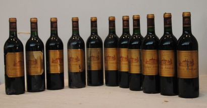 null 11 bout CHT FONREAUD MEDOC 1989