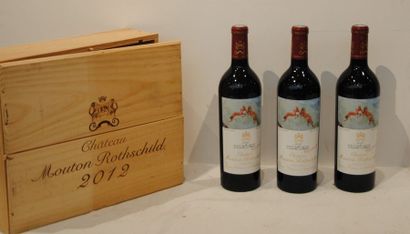 null 3 bout CHT MOUTON ROTHSCHILD 2012 CB SCELLEE