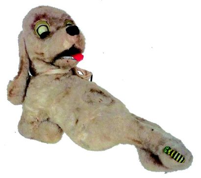 null -« Chien dormeur et ronfleur »amusant jouet mécanique représentant un chien...