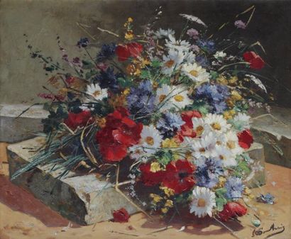 Eugene Henri CAUCHOIS (1850-1911) Eugène Henri CAUCHOIS (1850-1911)

Bouquet de fleurs...