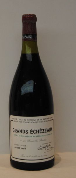 null 1 mag GRANDS ECHEZEAUX DRC 1990 (capsule piquée)