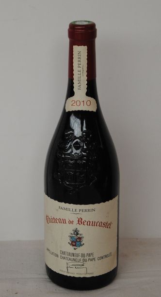 null 1 bout BEAUCASTEL CDP FAMILLE PERRIN 2010