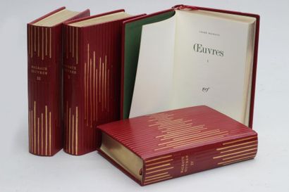 null André MALRAUX,

Oeuvres en 4 volumes, ed Gallimard, 1970