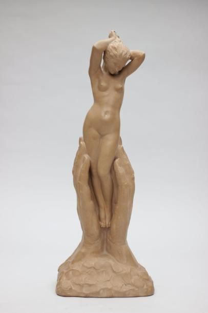 null Marcel BOURAINE (1886-1948)

Allégorie à la sculpture

Le modèle nu tenu par...