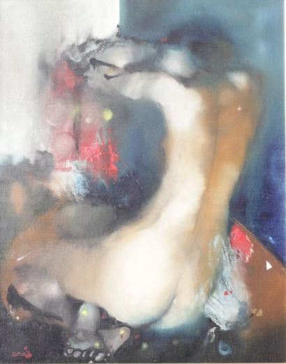 null Jordi BONAS (1937)
Nu
Huile sur toile. 90 x 71 cm