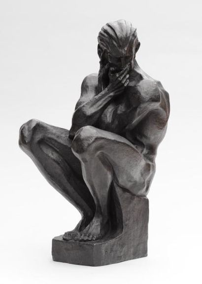null Boleslas BIEGAS (1877-1954)
Le Satyre du bois de Boulogne
Epreuve en bronze...