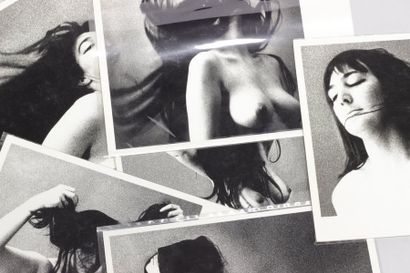 null PHOTOGRAPHIE. Femmes nues. Circa 1970-1990. Ensemble de six tirages argentiques...