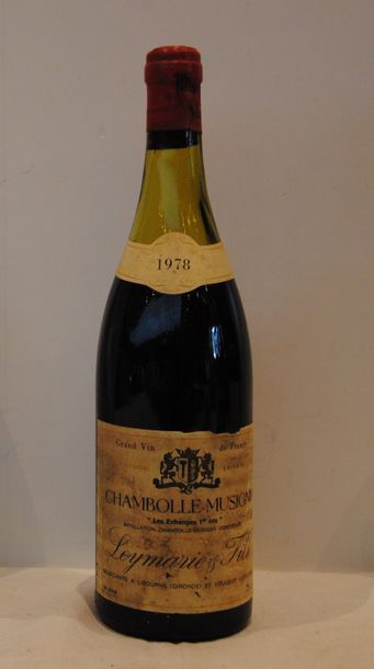 null 1 bout CHAMBOLLE MUSIGNY 1ER CRU LES ECHANGES 1978 (605 cm)