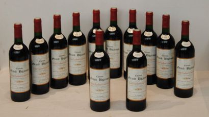 null 12 bout CHT GRAND BIGAROUX ST EMILION GRAND CRU 1988