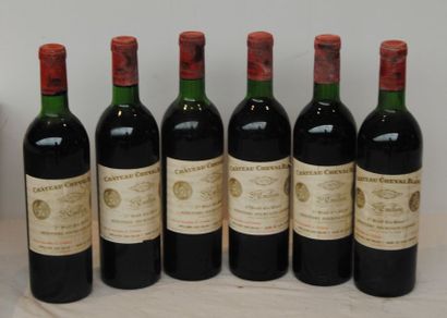 null 6 bout CHT CHEVAL BLANC 1970 (3BG, 1 NLB, 2 NTLB)