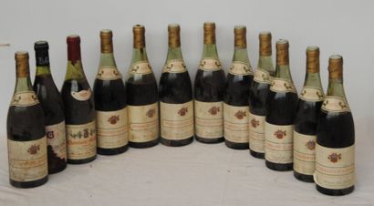 null 12 bout 10 POMMARD RUGIENS GUILLEMARD 1976 (NTLB, DEMI EP), 1 CHAMBOLLE MUSIGNY...