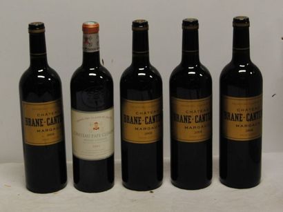 null 5 bout 4 CHT BRANE CANTENAC 2008, 1 CHT PAPE CLEMENT 2001