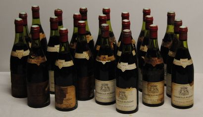null 22 bout CHAMBOLLE MUSIGNY REBOURSEAU PHILIPPON 1964 (ETIQ TRES ABIMEES, 17TB,...