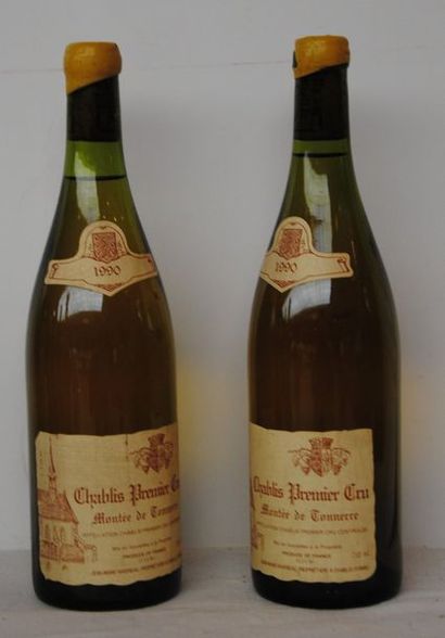 null 2 bout CHABLIS 1ER CRU MONTEE DE TONNERRE 1990 JEAN-MARIE RAVENEAU (CIRES LEG...