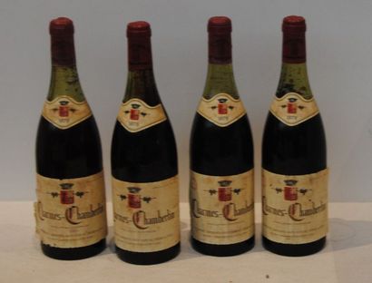 null 4 bout CHARMES CHAMBERTIN ARMAND ROUSSEAU 1979 (2 à 5 CM, 1 CAPSULE LEG ABIMEE,...