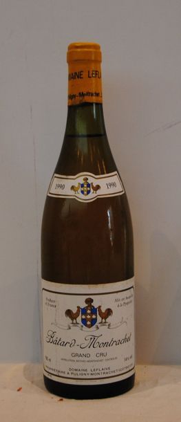 null 1 bout BATARD MONTRACHET DOMAINE LEFLAIVE 1990