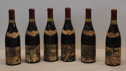 null 6 bout CHAMBOLLE MUSIGNY DOMAINE BERNARD ROBLOT 1976 ( EA)