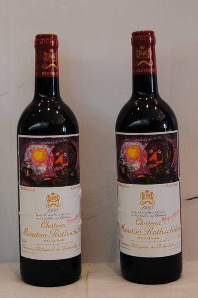 null 2 bout CHT MOUTON ROTHSCHILD 1998