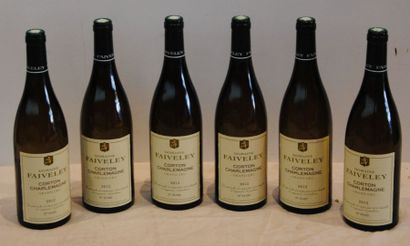 null 6 bout CORTON CHARLEMAGNE GC DOMAINE FAIVELEY 2012