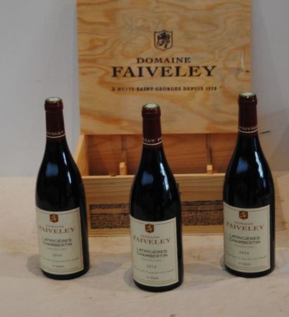 null 3 bout LATRICIERES CHAMBERTIN GC DOMAINE FAIVELEY 2014