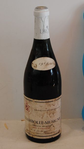 null 1 bout CHAMBOLLE MUSIGNY LEROY 1949 (ETIQ ANCIENNE)
