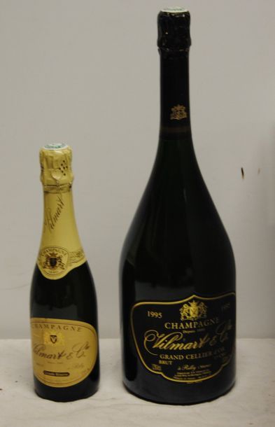 null 2 flac 1 Mag de Champagne VILMART 1995 et 1/2 bout de champagne VILMART grande...