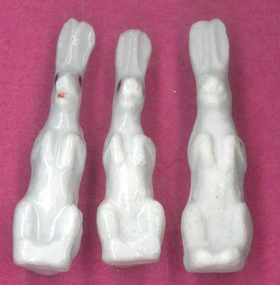null Lot Lapin debout PM (3 pièces)