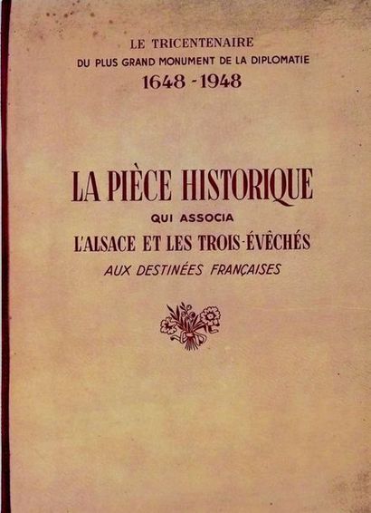 null -« La Pièce Historique qui associa L'Alsace et les trois Evêchés aux destinées...