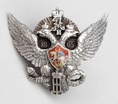 null Insigne de l'école des Officiers de cavalerie d'Elisabethgrad créé en 1913
en...