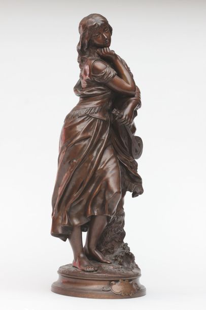 null ADRIEN ÉTIENNE GAUDEZ (1845-1902)

Mignon

Epreuve en bronze, fonte d'édition...