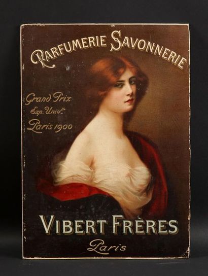 null Vibert Frères - (années 1910)

Panneau publicitaire en carton illustré en

chromolithographie...