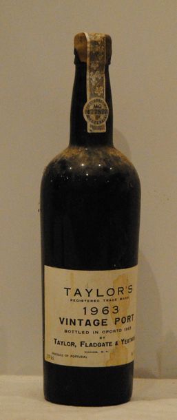 null 1 bout PORTO TAYLOR'S VINTAGE 1963