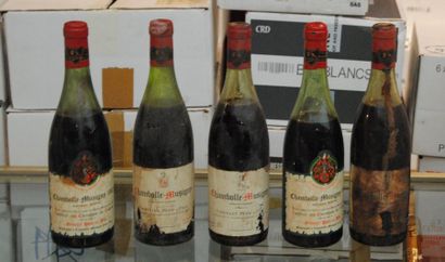 null 5 bout CHAMBOLLE MUSIGNY GRIVELET ET REMOISSENNET 1962 ET 1964