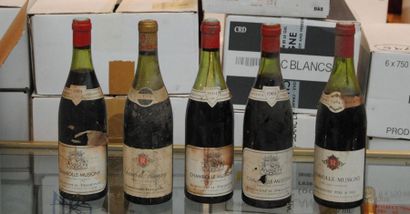 null 5 bout CHAMBOLLE MUSIGNY REMOISSONET, REBOURSEAU, GRIVELET 1959, 1964, 1969