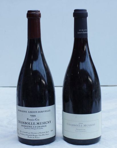 null 2 bout CHAMBOLLE MUSIGNY LES CHARMES 1ER CRU AMIOT SERVELLE 1/1999, 1/2004