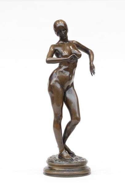 null Alexandre FALGUIÈRE, 1831-1900
La Danseuse
Epreuve d'édition en bronze à patine...