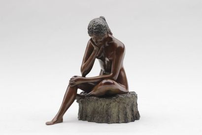 null Claude GOLFIER (1932)
Flora
Epreuve en bronze, fonte d'édition originale à patine...