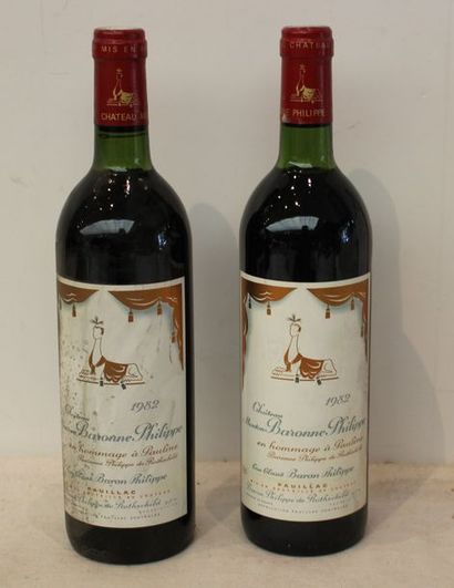 null 2 bout CHT MOUTON BARONNE PHILIPPE 1982