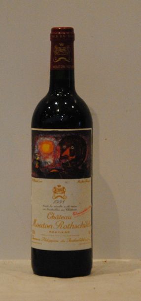 null 1 bout CHT MOUTON ROTHSCHILD 1998
