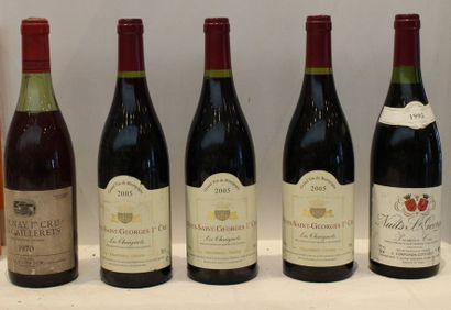 null 5 bout 3 NSG 1ER CRU LES CHAIGNOTS CHAUVENET CHOPIN 2005, 1 NSG 1ER CRU CONFURON...