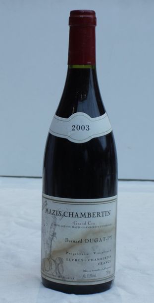 null 1 bout MAZIS CHAMBERTIN DUGAT PY 2003