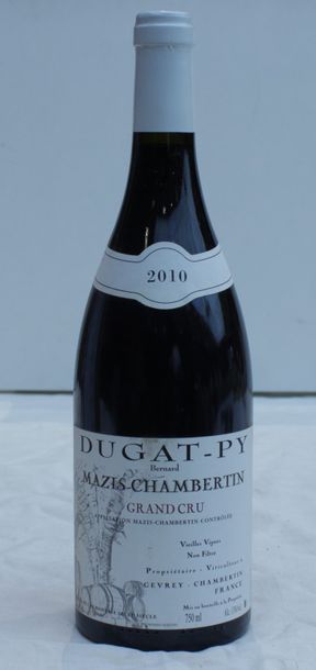 null 1 bout MAZIS CHAMBERTIN DUGAT PY 2010