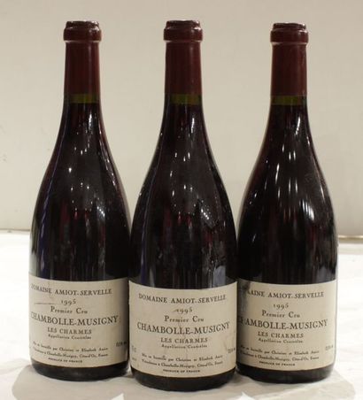 null 3 bout CHAMBOLLE MUSIGNY LES CHARMES 1ER CRU AMIOT SERVELLE 1995