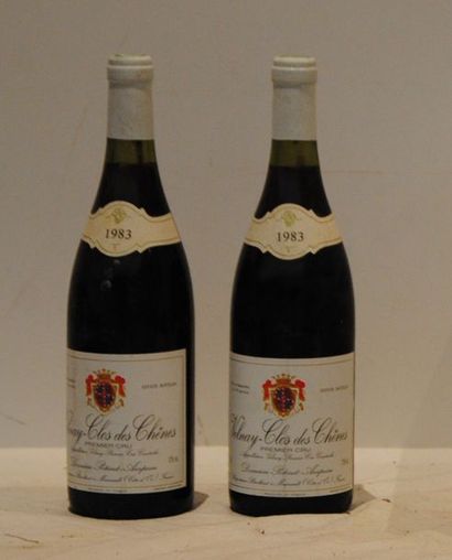 null 2 bout VOLNAY CLOS DES CHENES POTINET AMPEAU 1983