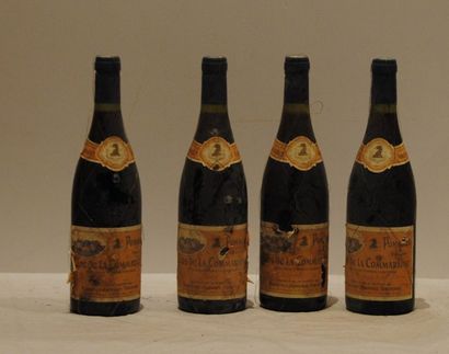 null 4 bout POMMARD CLOS DE LA COMMARAINE JABOULET VERCHERRE 1985 (EA)