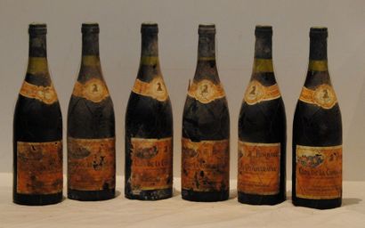 null 6 bout POMMARD CLOS DE LA COMMARAINE JABOULET VERCHERRE 1988 (EA)