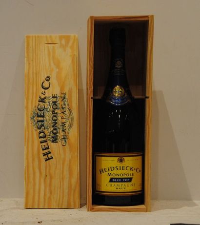 null 7 mag CHAMPAGNE HEIDSIECK BLUE TOP