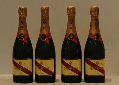 null 4 bout CHAMPAGNE MUMM CORDON ROUGE 