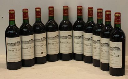 null 10 bout CHT PONTET CANET 1982