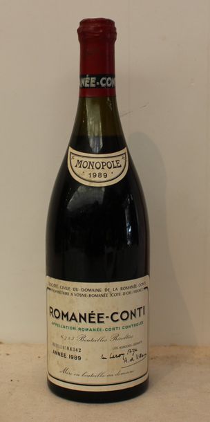 null 1 bout ROMANEE CONTI 1989 (NTLB)